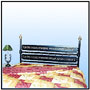 Sizes: W : 70"  H : 57"  WT : 60 lbs (Bed Head)