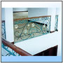 A traditional oriental wrought iron design suitable for all types of staircases, balconies, terraces and assorted service railings.